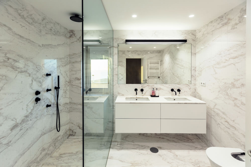 Marble Bathroom Interior Design